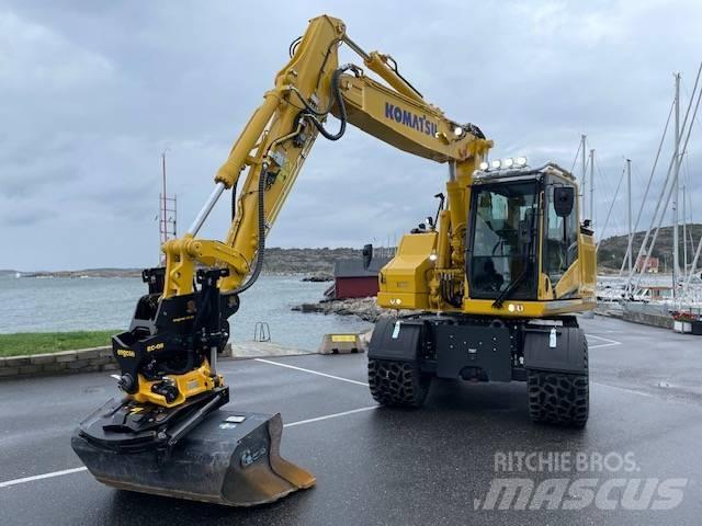 Komatsu PW168-11 Колісні екскаватори