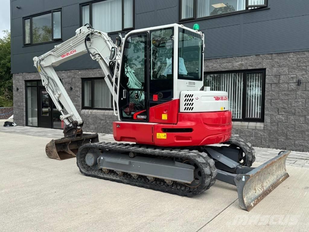 Takeuchi TB 280 FR Середні екскаватори 7т. - 12т.