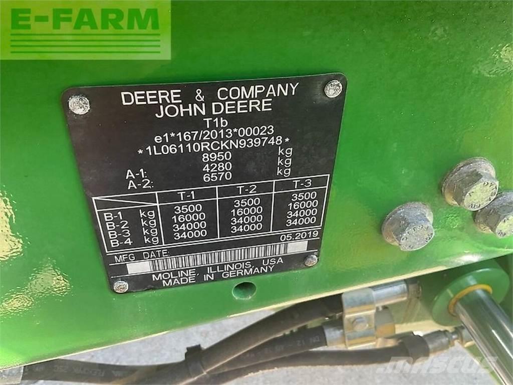 John Deere 6110r Трактори