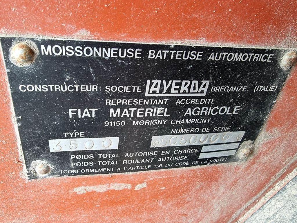Laverda 3500 Зернозбиральні комбайни