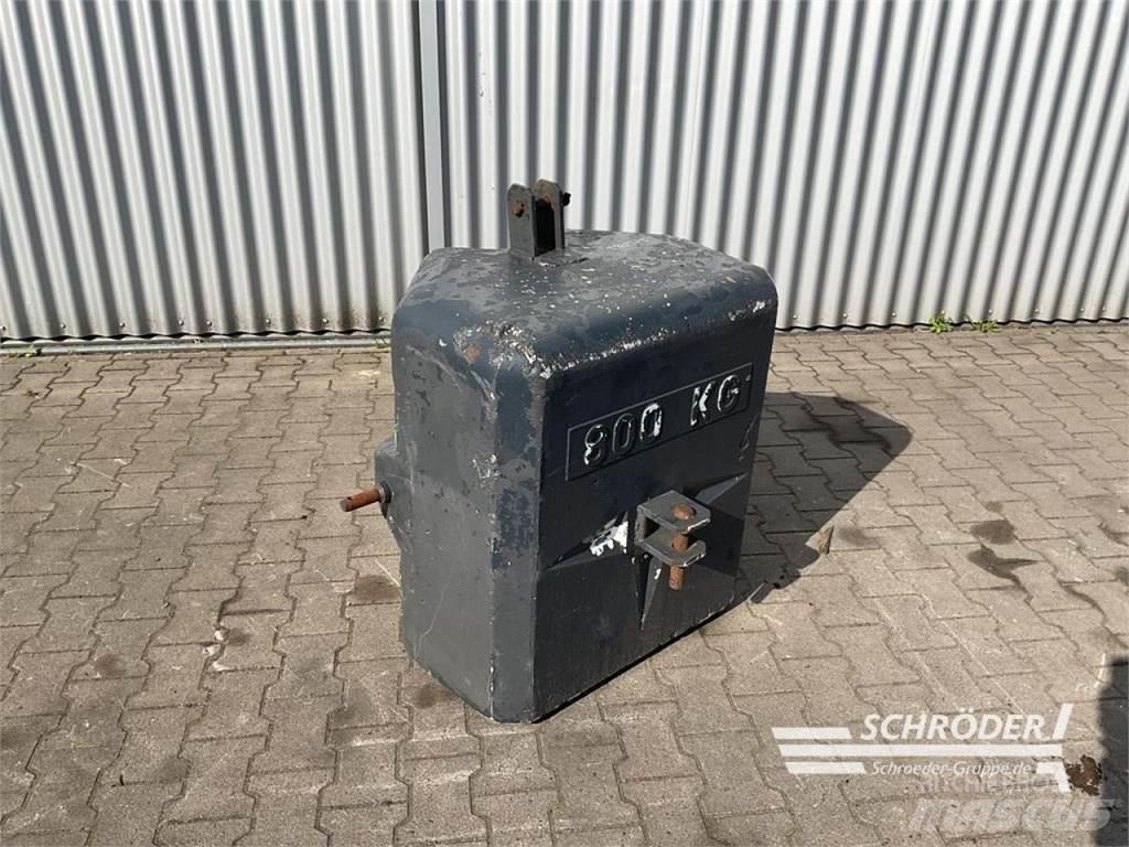  800 KG STAHLBETON Інше додаткове обладнання для тракторів