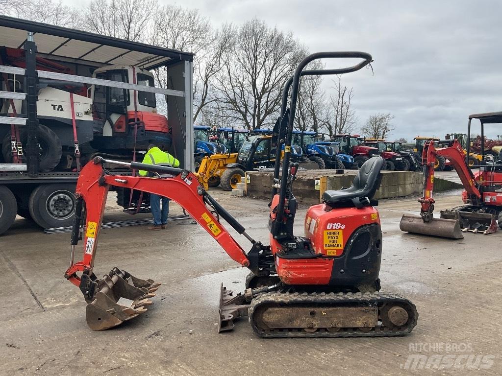 Kubota U 10-3 Міні-екскаватори < 7т