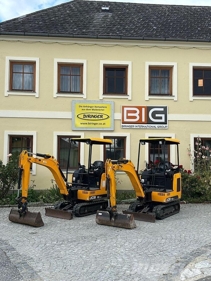 JCB 16C-1 Міні-екскаватори < 7т