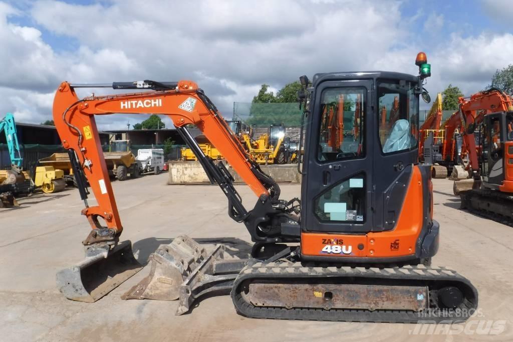 Hitachi ZX 48 U-6 Міні-екскаватори < 7т