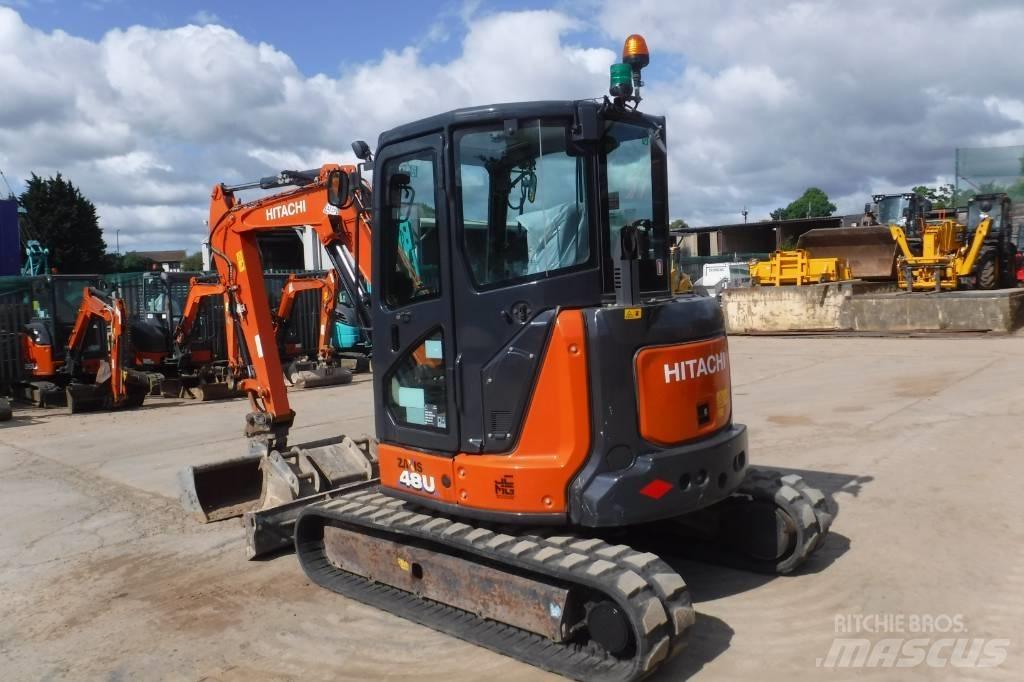 Hitachi ZX 48 U-6 Міні-екскаватори < 7т