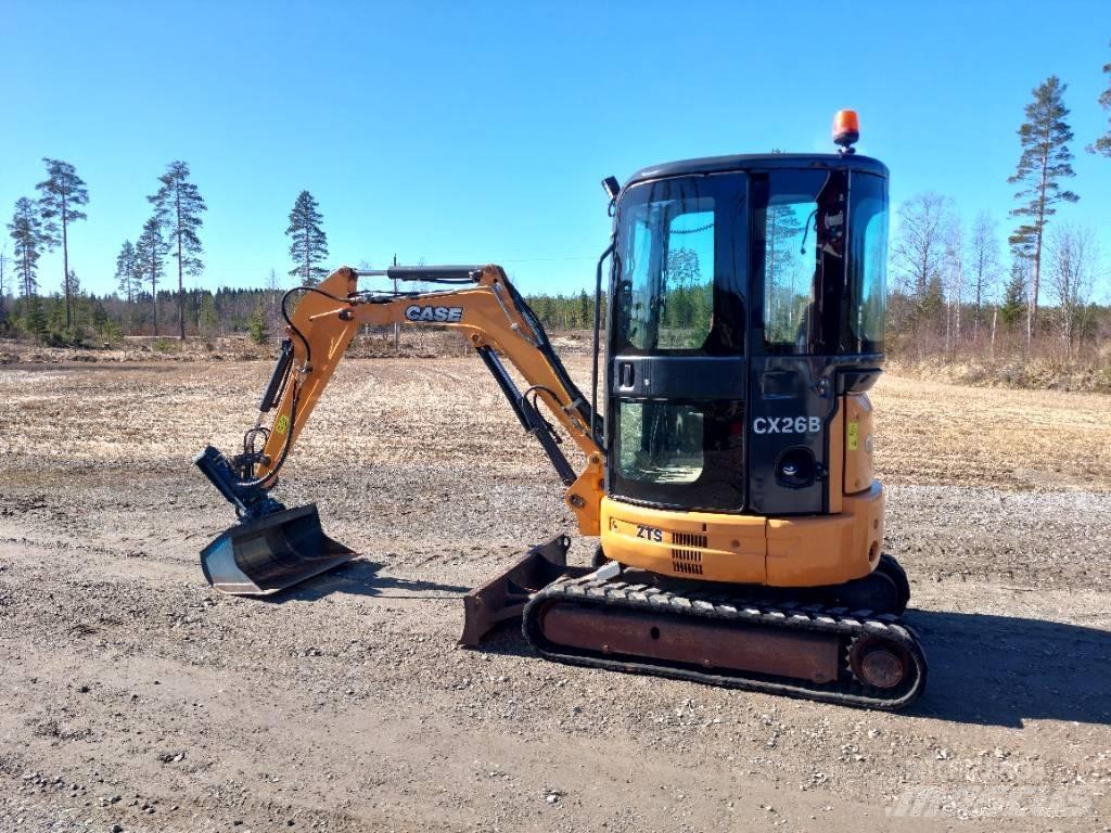 CASE CX 26 B Міні-екскаватори < 7т