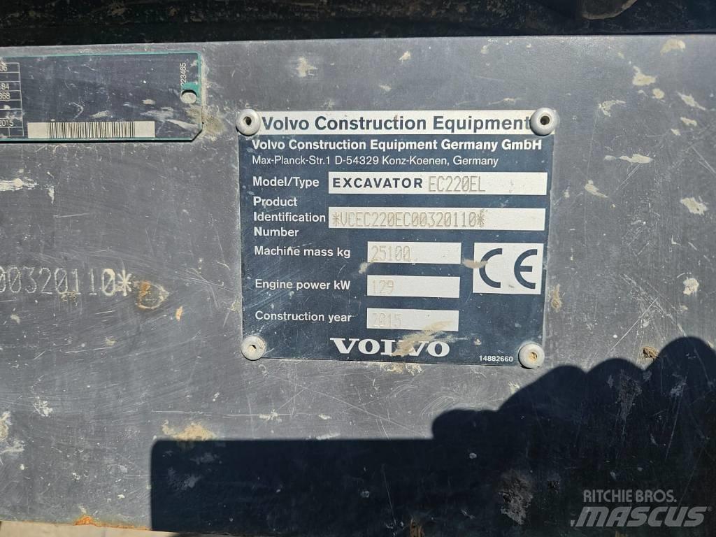 Volvo EC220EL Гусеничні екскаватори