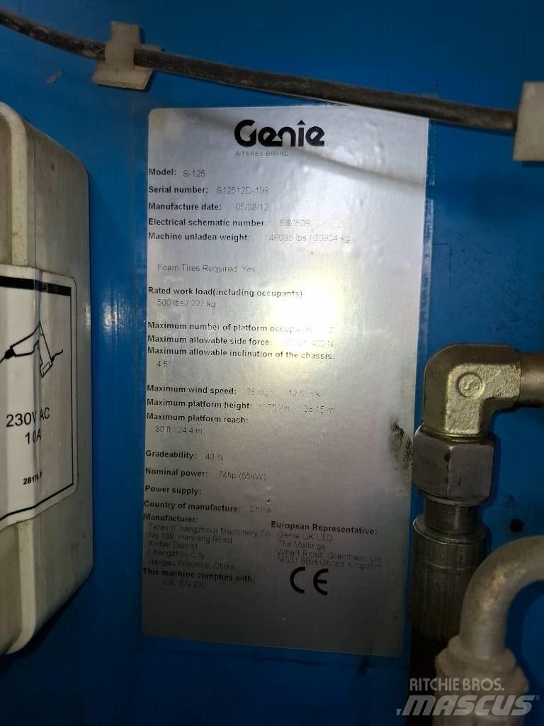 Genie S 125 Телескопічні підйомники