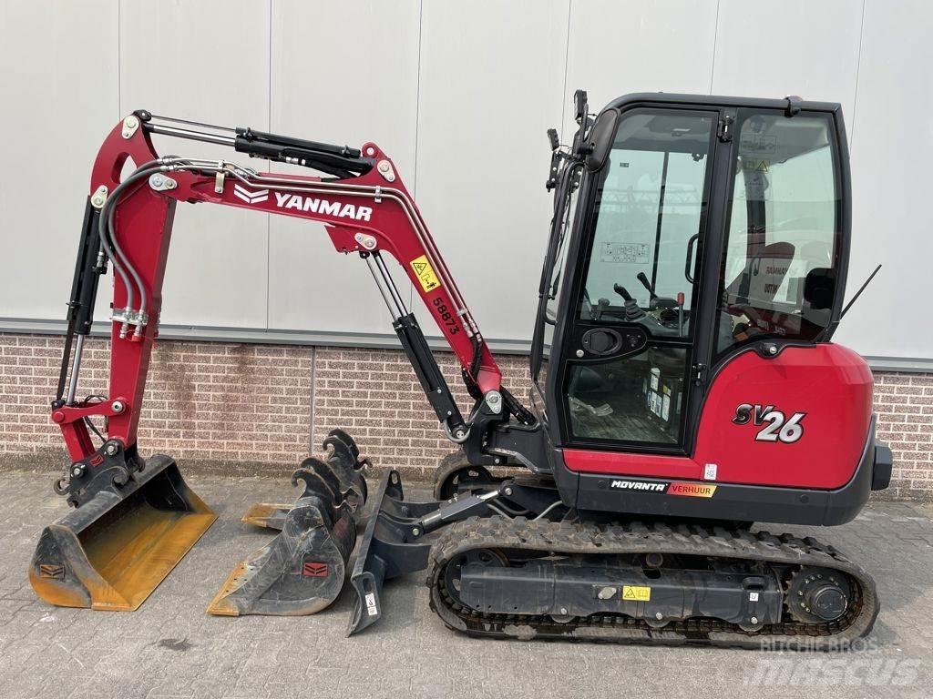 Yanmar SV26 Міні-екскаватори < 7т