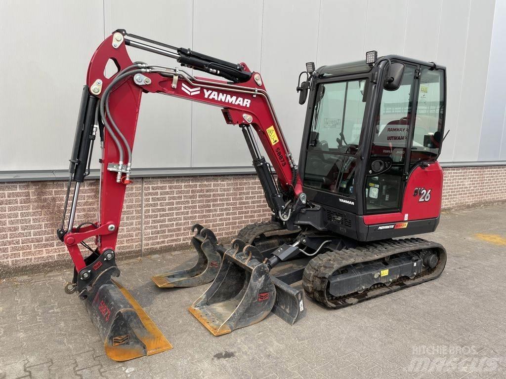 Yanmar SV26 Міні-екскаватори < 7т