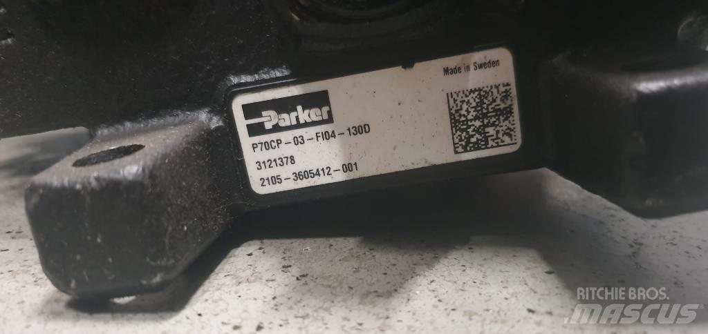 Parker P70CP-03 Гідравліка