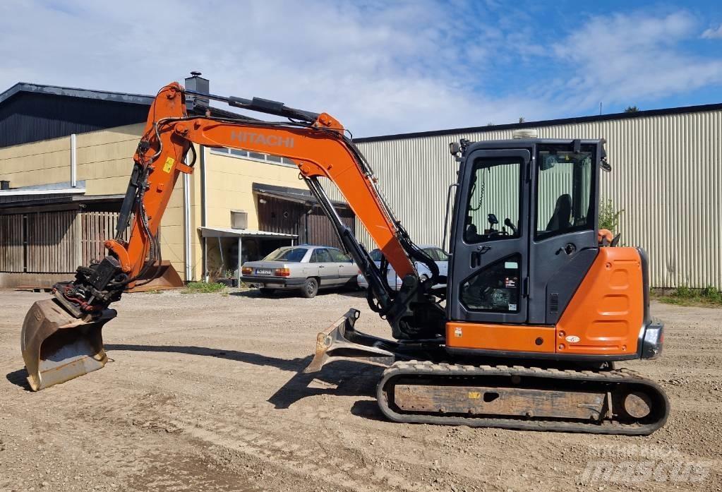 Hitachi ZX 65 US B-5 Міні-екскаватори < 7т