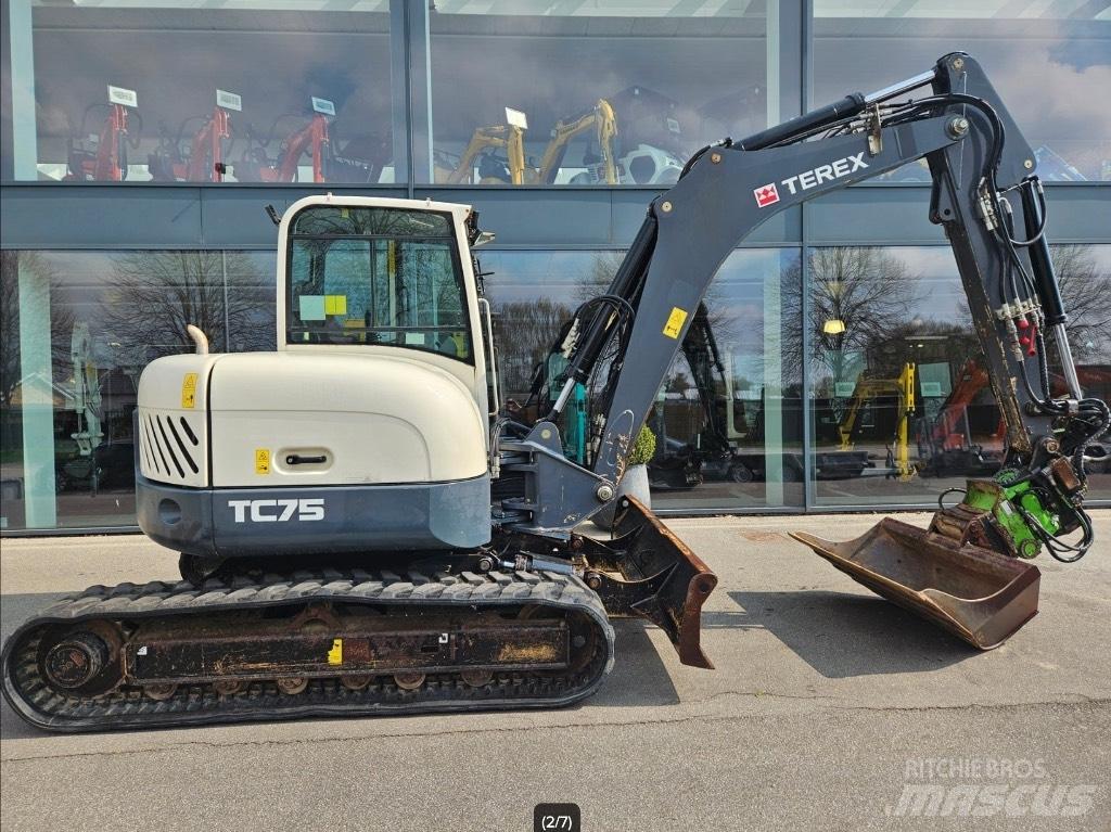 Terex TC 75 Середні екскаватори 7т. - 12т.