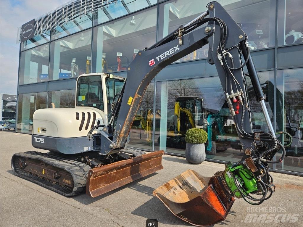 Terex TC 75 Середні екскаватори 7т. - 12т.