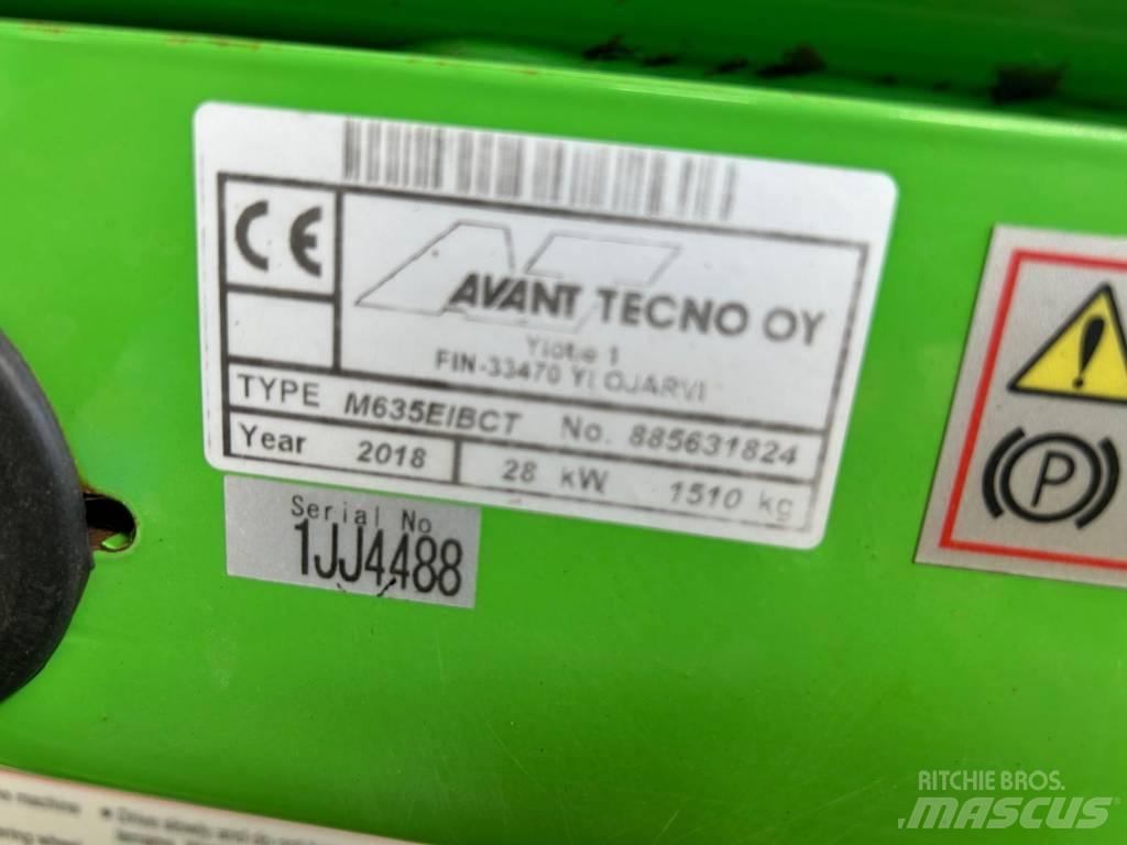 Avant 635 Багатофункціональне обладнання для вантажних і землекопальних робіт