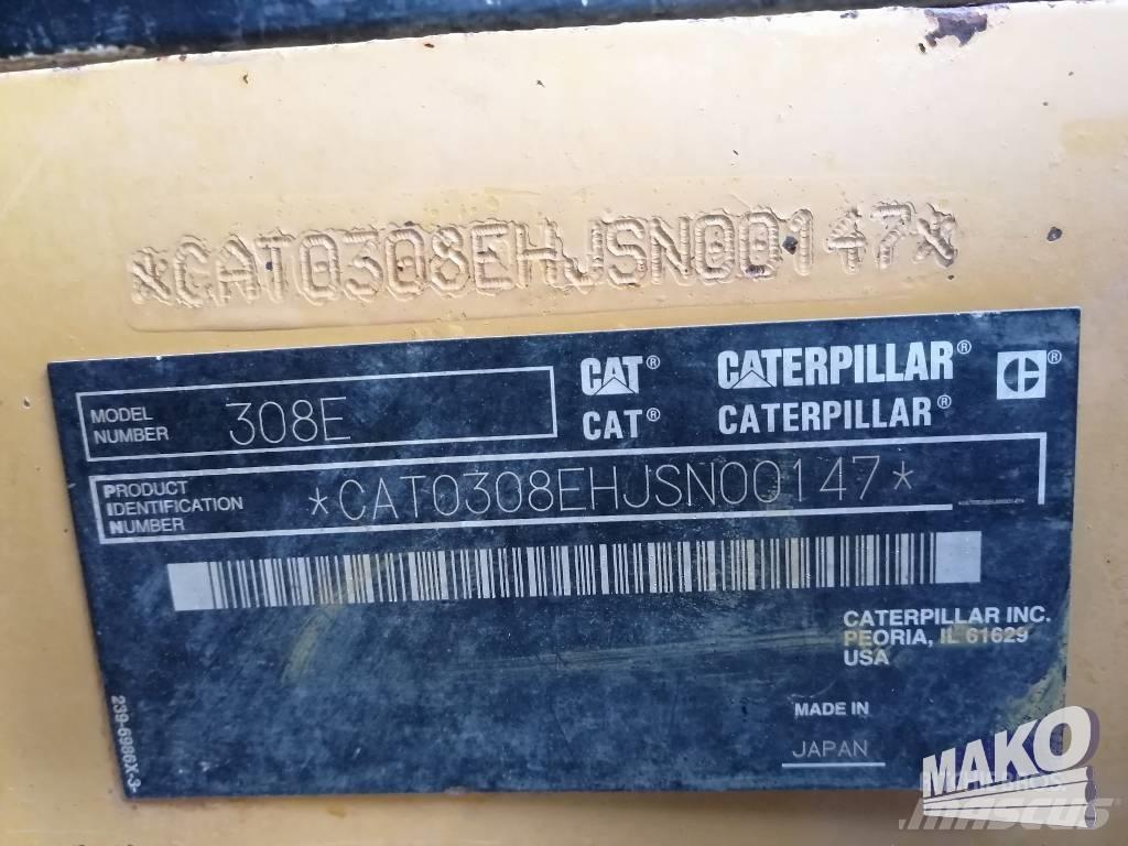 CAT 308 E CR Гусеничні екскаватори