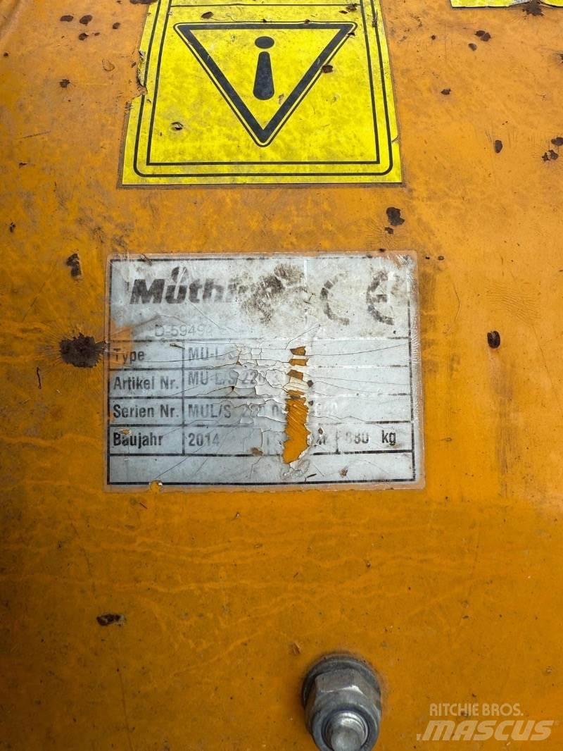 Müthing MU/L 220 Інше обладнання для фуражних комбайнів