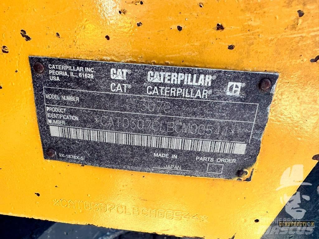 CAT 307 C Гусеничні екскаватори