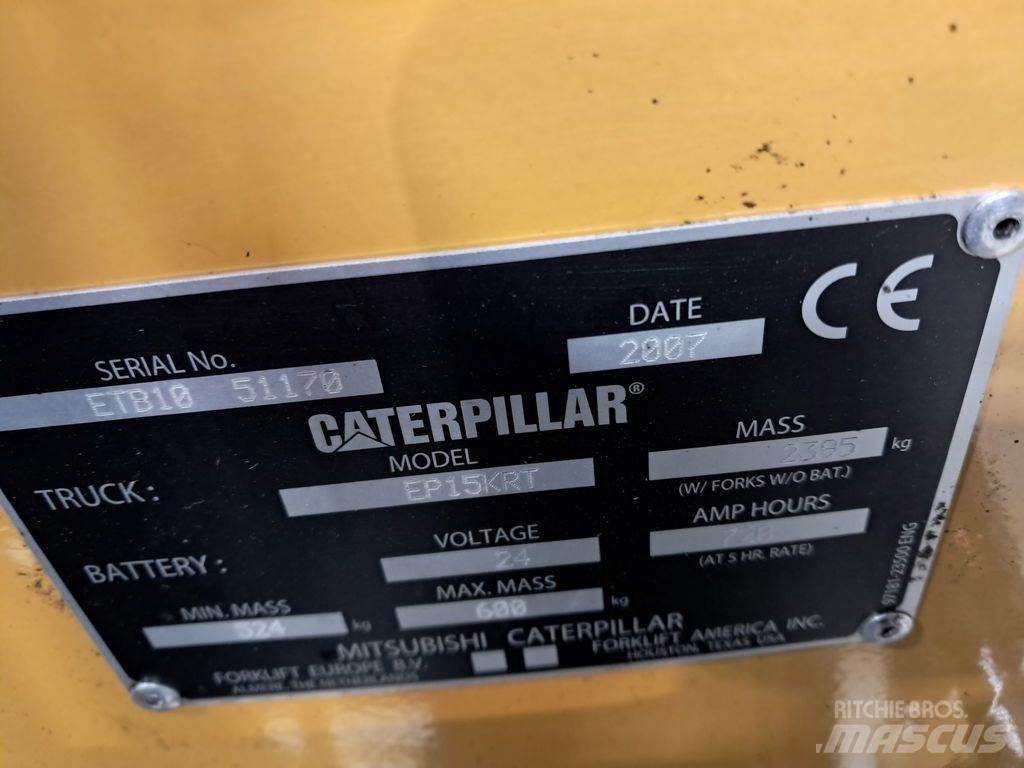 CAT EP15KRT Електронавантажувачі