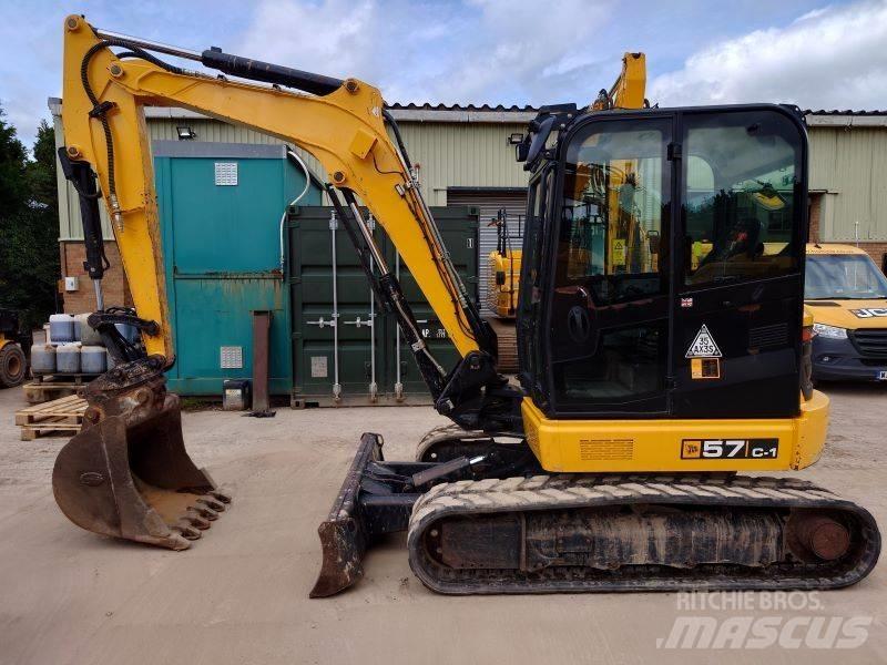 JCB 57 C-1 Міні-екскаватори < 7т