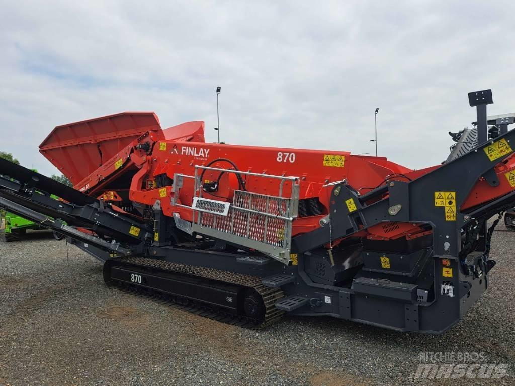 Finlay 870 Мобільні грохоти