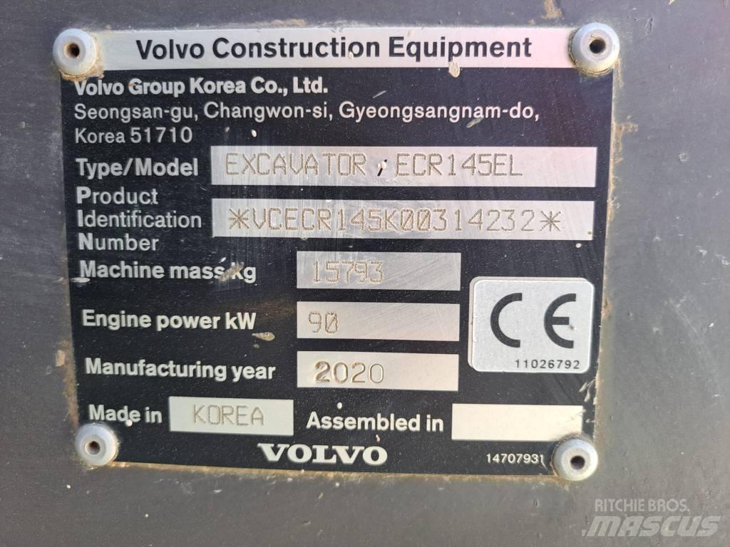 Volvo ECR 145 E Гусеничні екскаватори