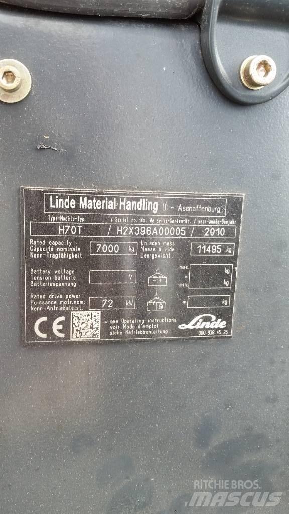 Linde H70T Газові навантажувачі
