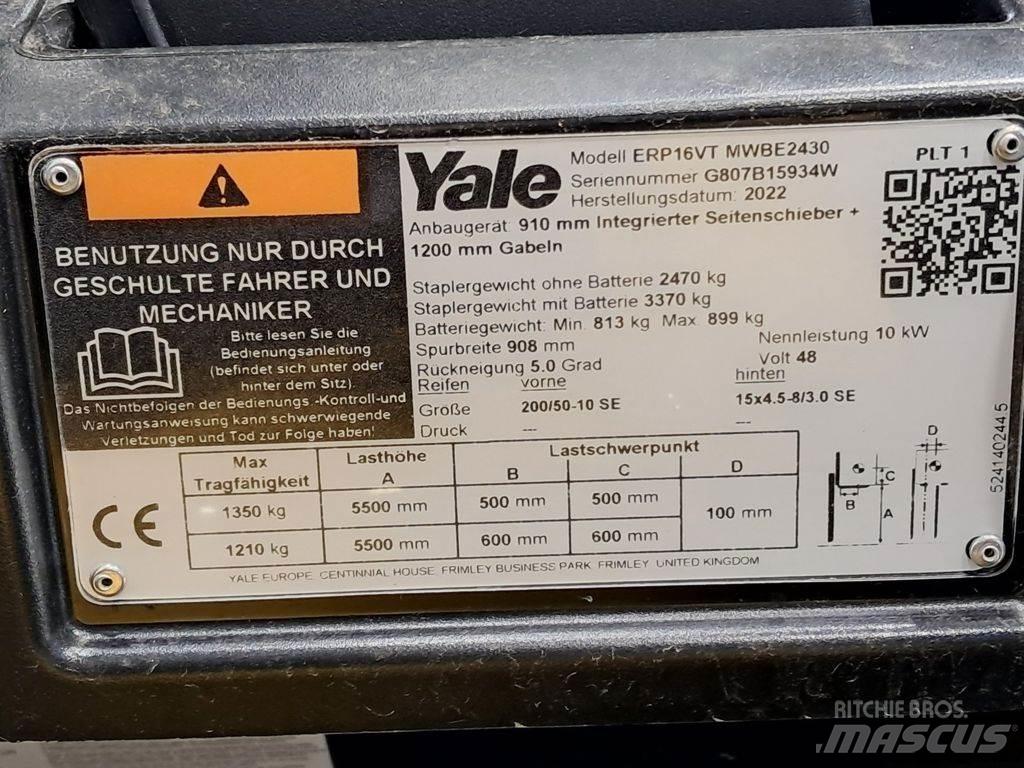 Yale ERP16VT Електронавантажувачі