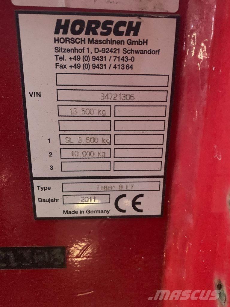 Horsch Tiger 8 LT Культиватори