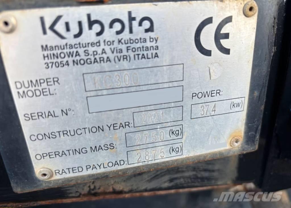 Kubota KC 300 HR-5 Інше обладнання для вантажних і землекопальних робіт