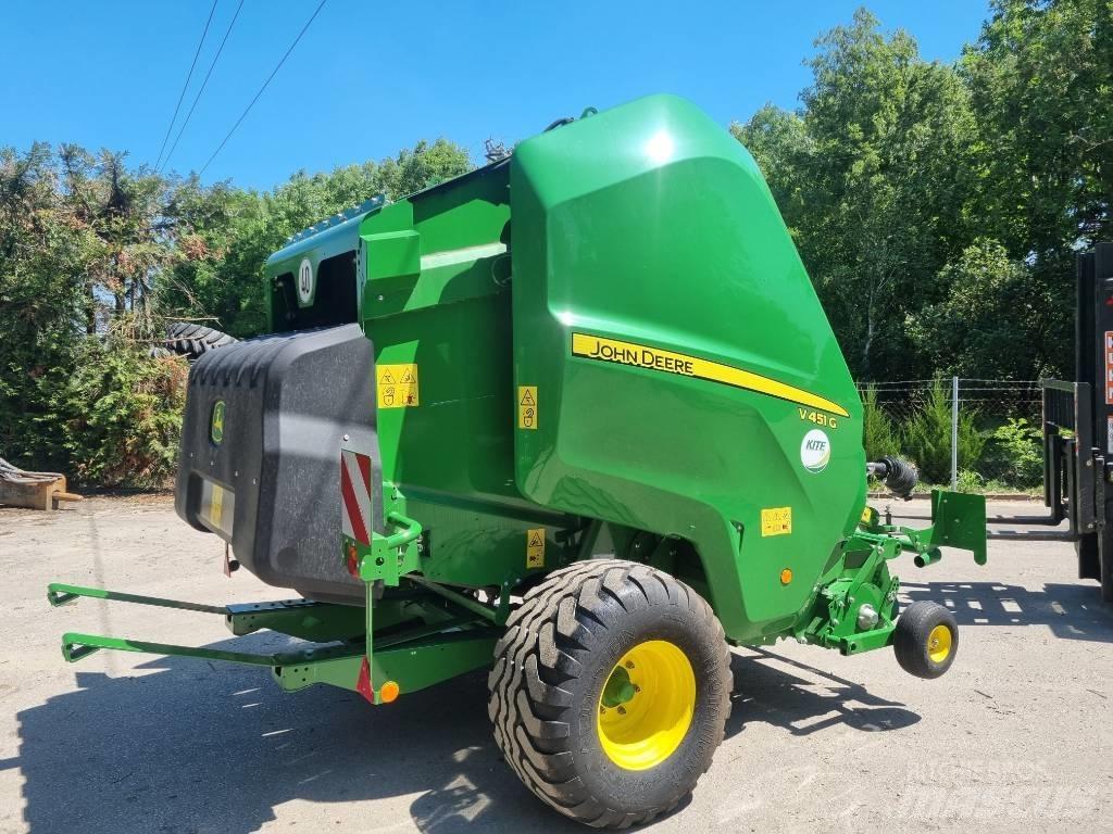 John Deere V451G Рулонні прес-підбирачі