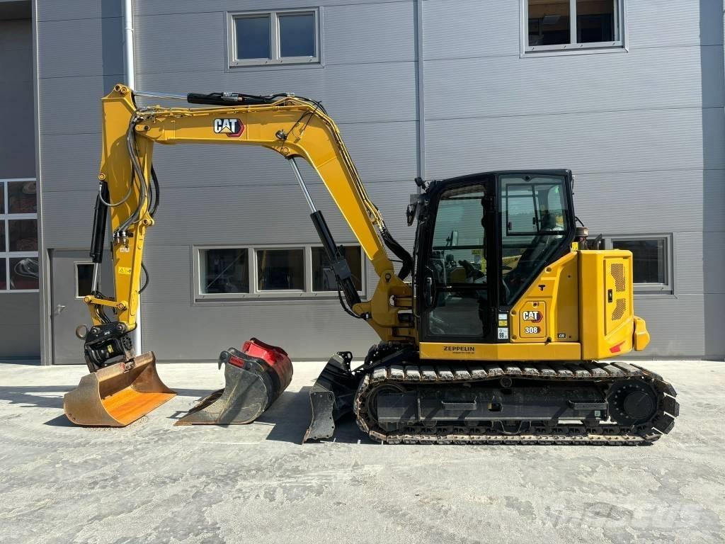 CAT 308 Середні екскаватори 7т. - 12т.