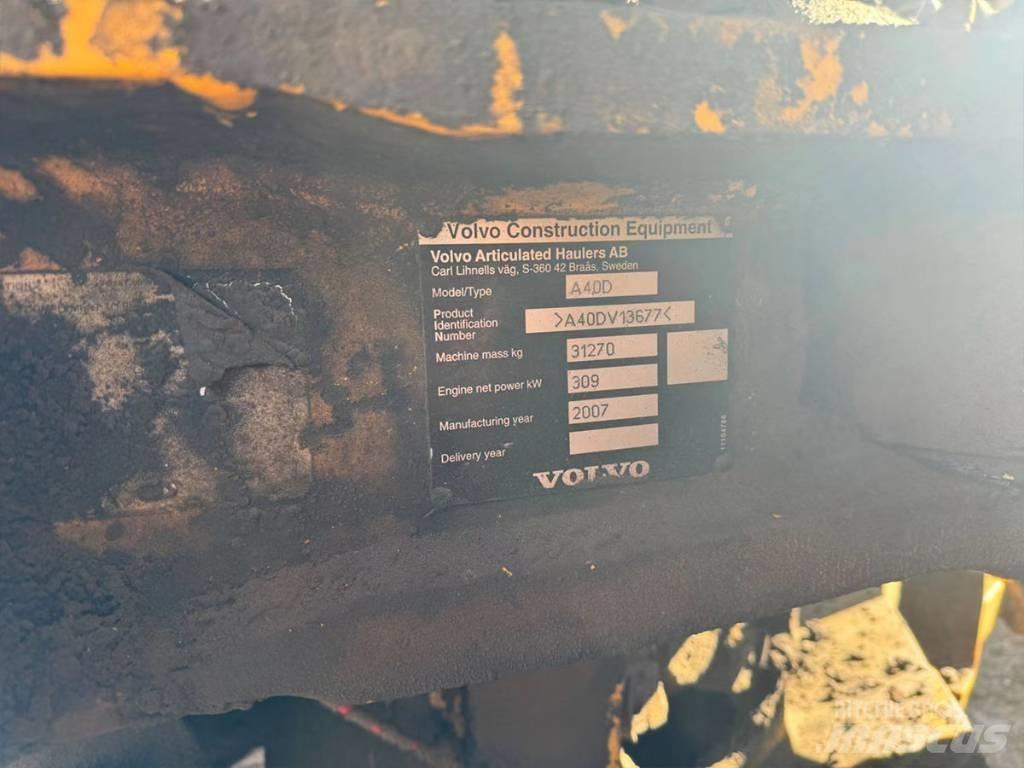 Volvo A 40 D Зчленовані самоскиди