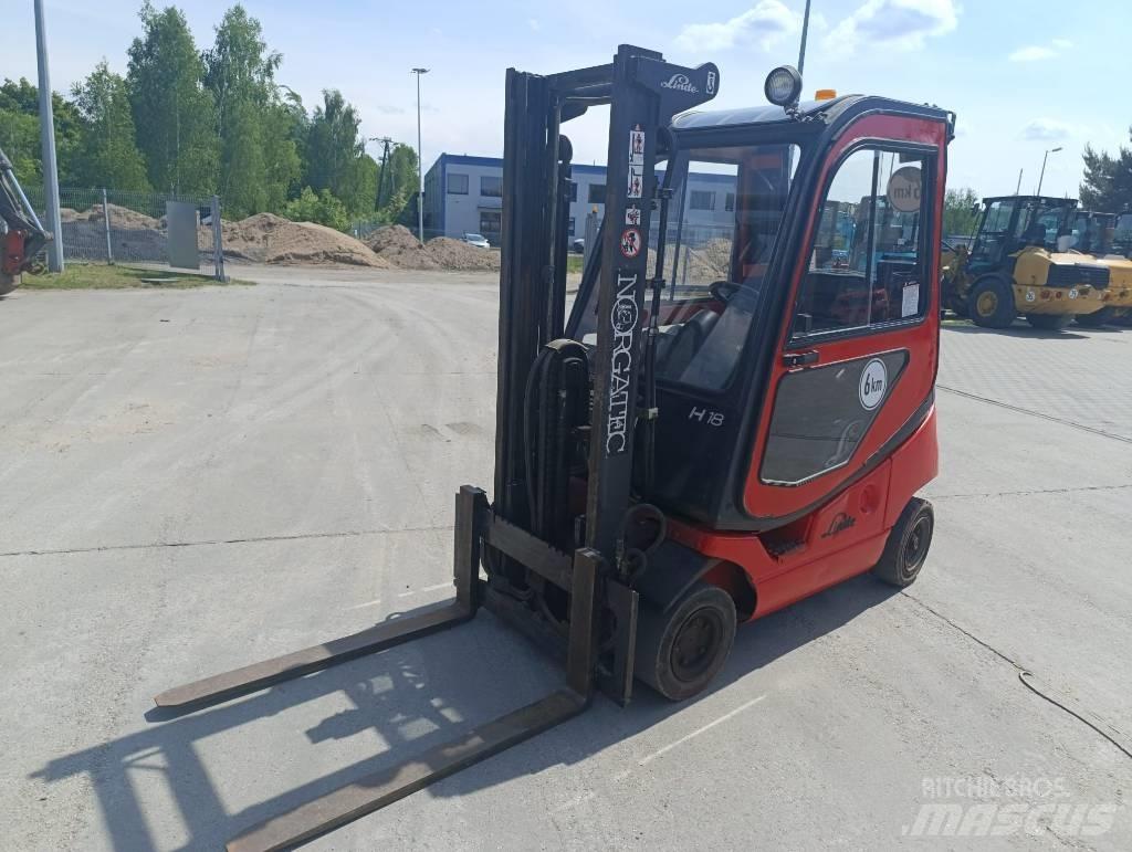 Linde H 18 T-03 Газові навантажувачі