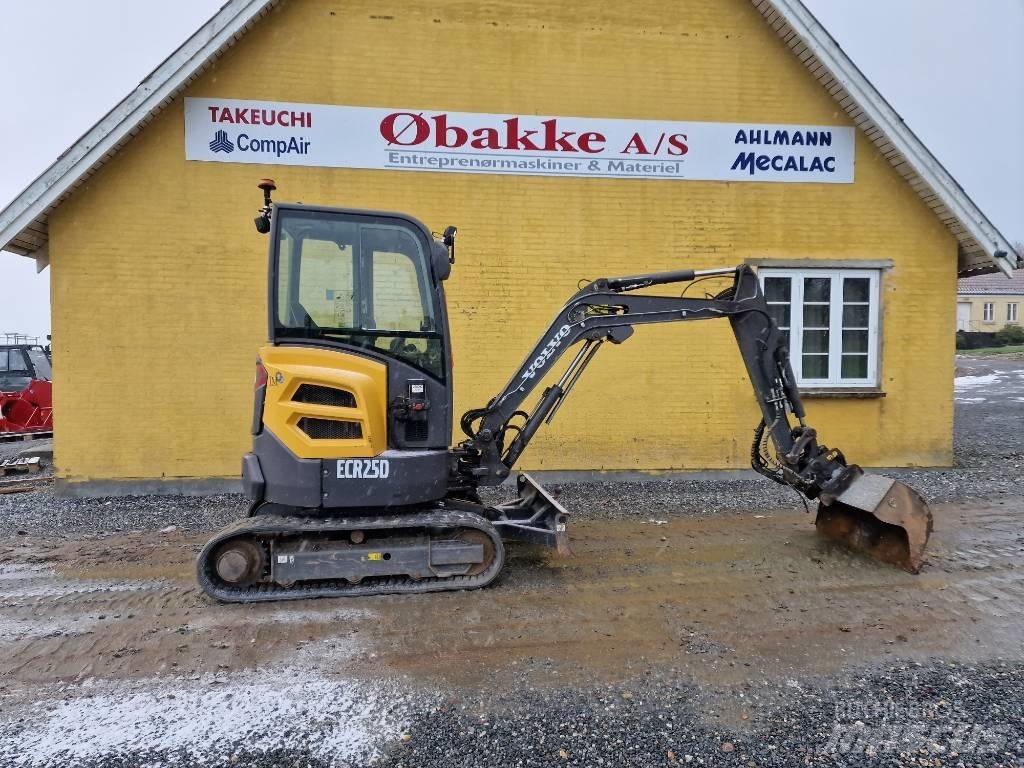 Volvo ECR25D Міні-екскаватори < 7т