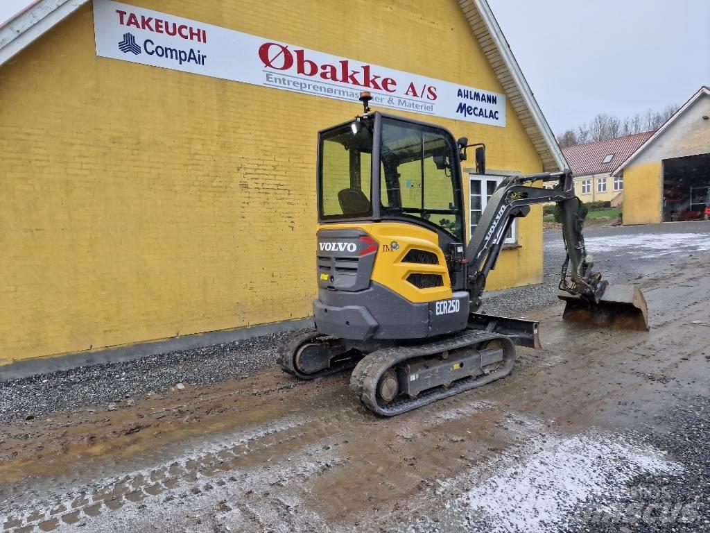 Volvo ECR25D Міні-екскаватори < 7т