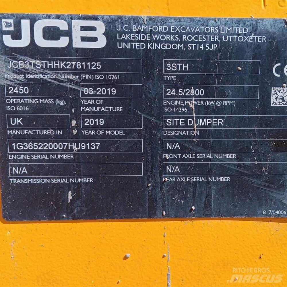 JCB 3TSTH Міні самоскиди