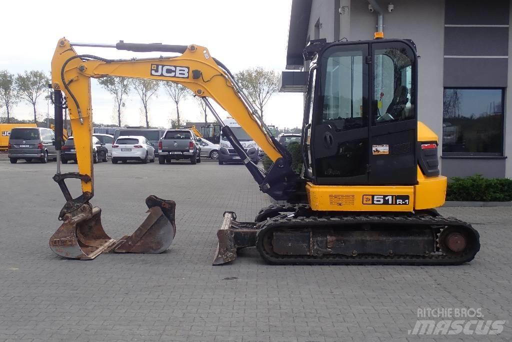 JCB 51 R-1 Міні-екскаватори < 7т