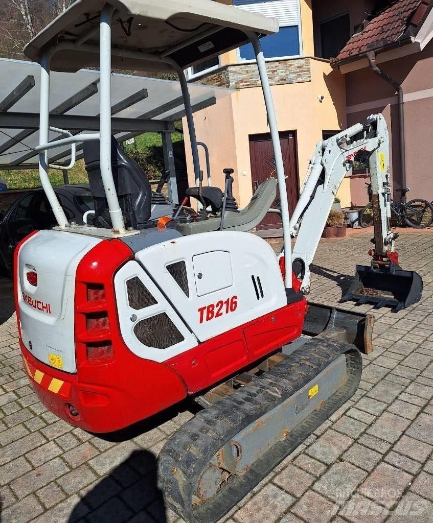 Takeuchi TB 216 Міні-екскаватори < 7т