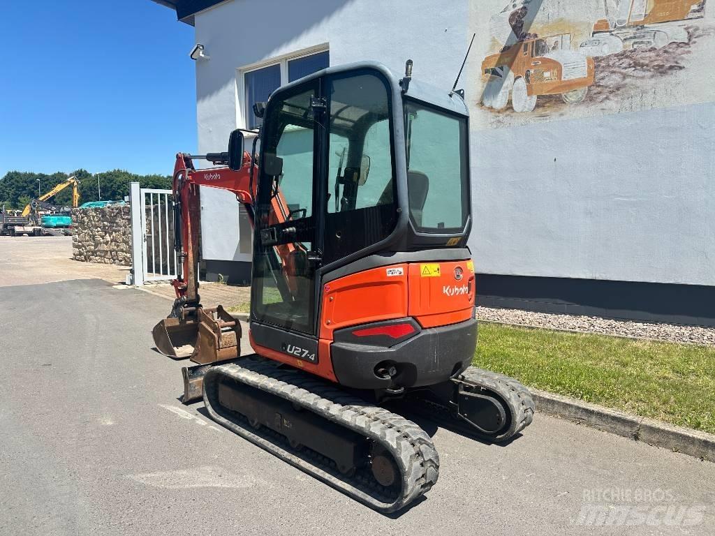 Kubota U 27-4 Міні-екскаватори < 7т
