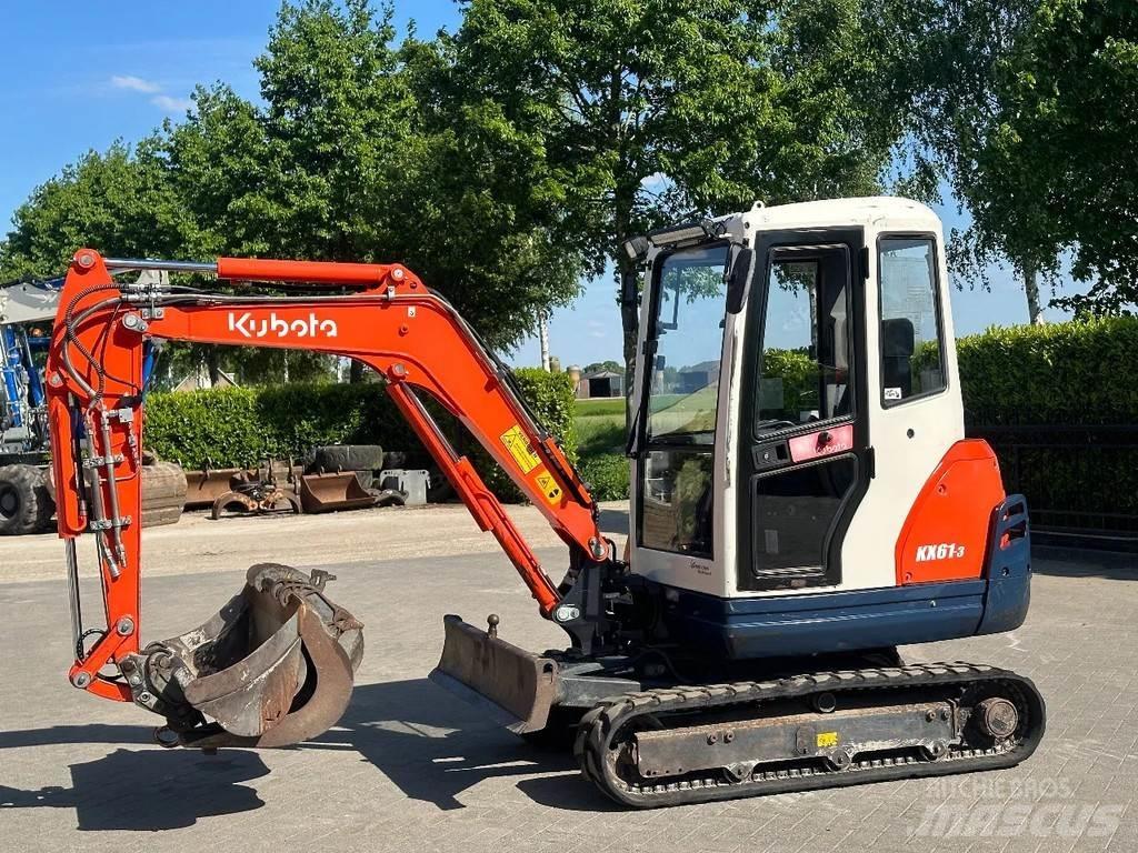 Kubota KX61-3 Міні-екскаватори < 7т