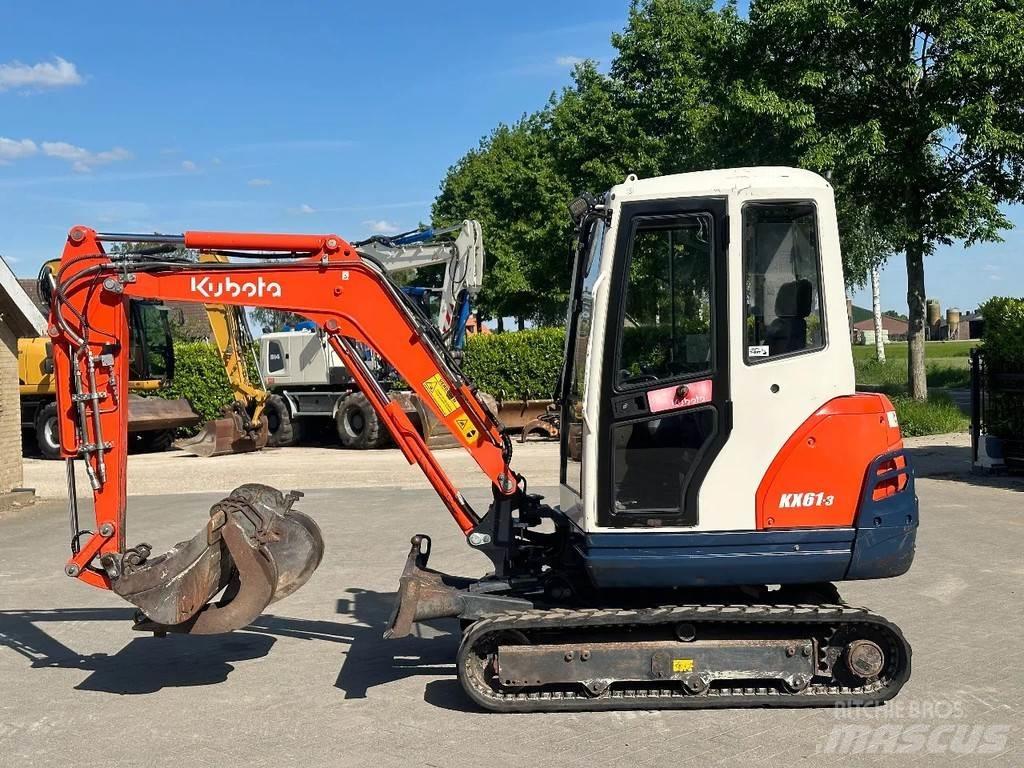 Kubota KX61-3 Міні-екскаватори < 7т