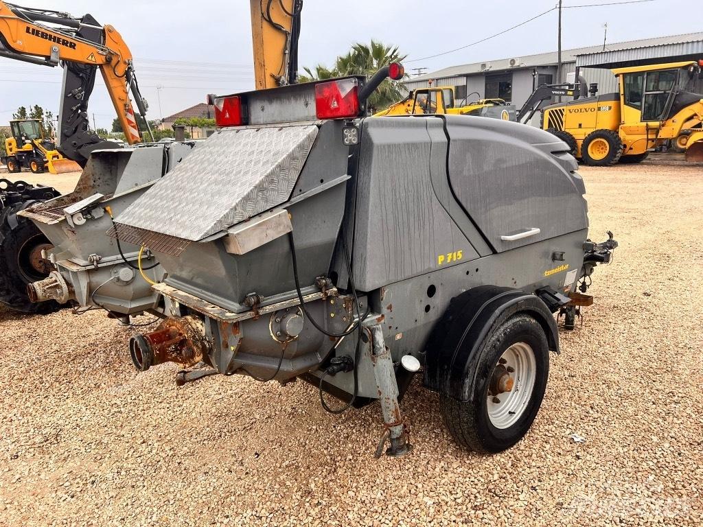 Putzmeister P 715 TD Бетононасоси