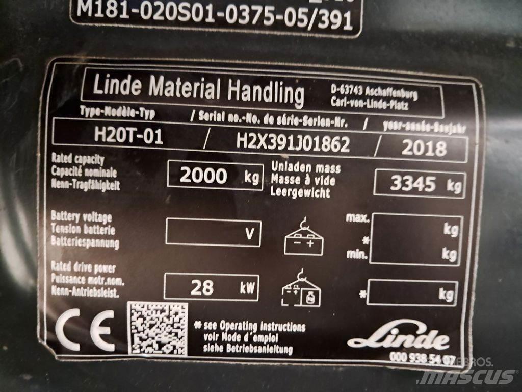 Linde H20T-01 Газові навантажувачі