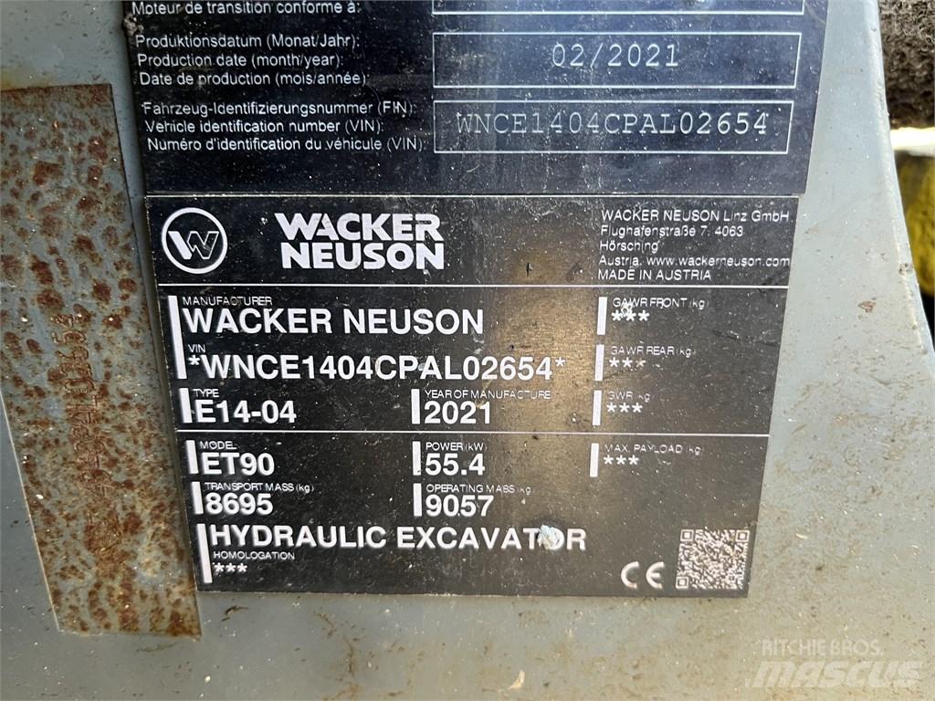 Wacker Neuson ET90 Середні екскаватори 7т. - 12т.