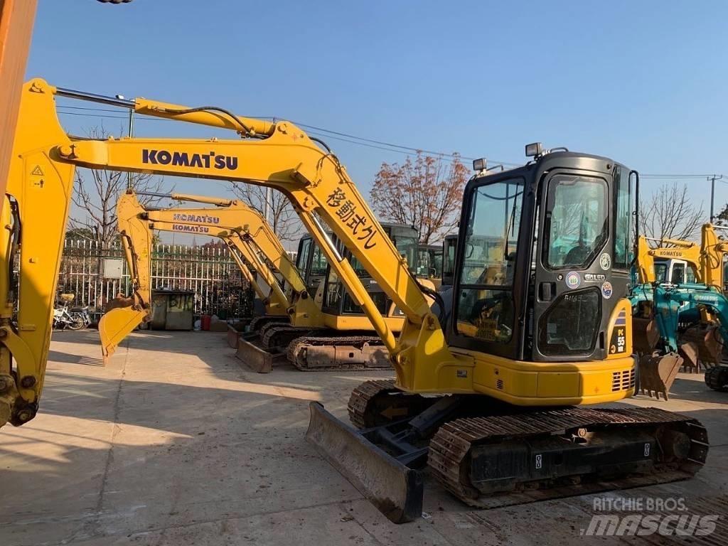 Komatsu PC 55 Міні-екскаватори < 7т