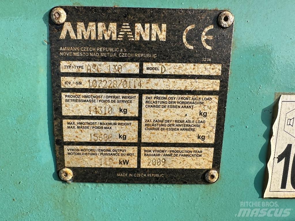 Ammann ASC 130 Грунтові котки