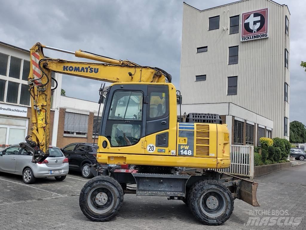 Komatsu PW 148-8 Колісні екскаватори