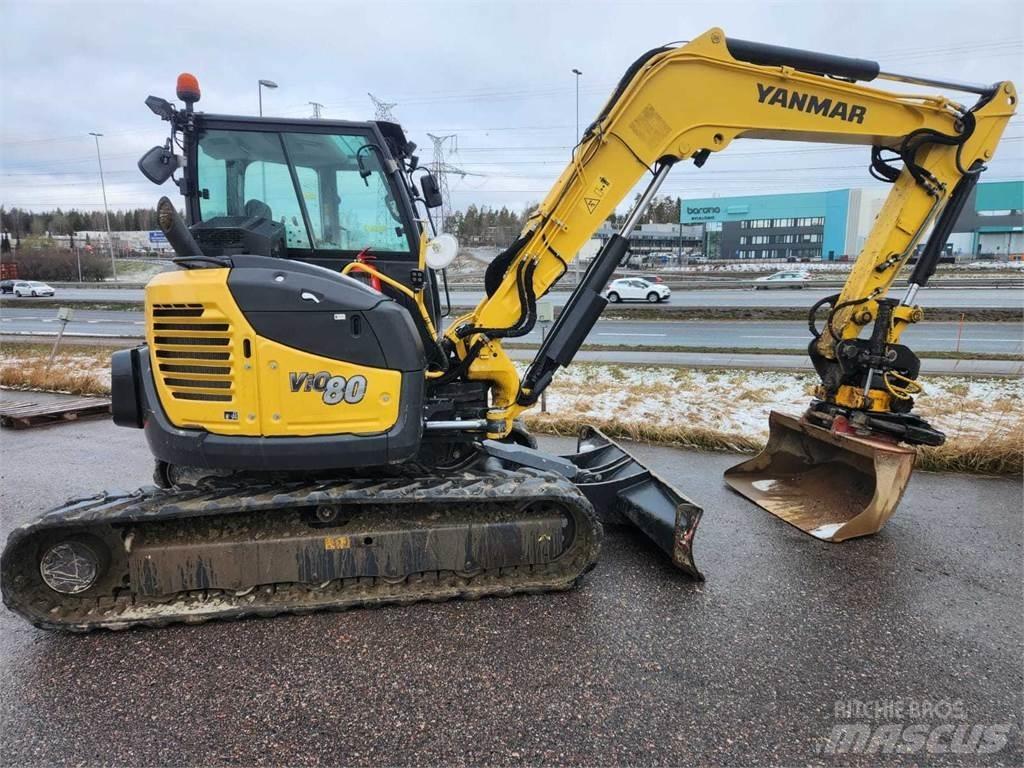 Yanmar VIO 80-1A Середні екскаватори 7т. - 12т.