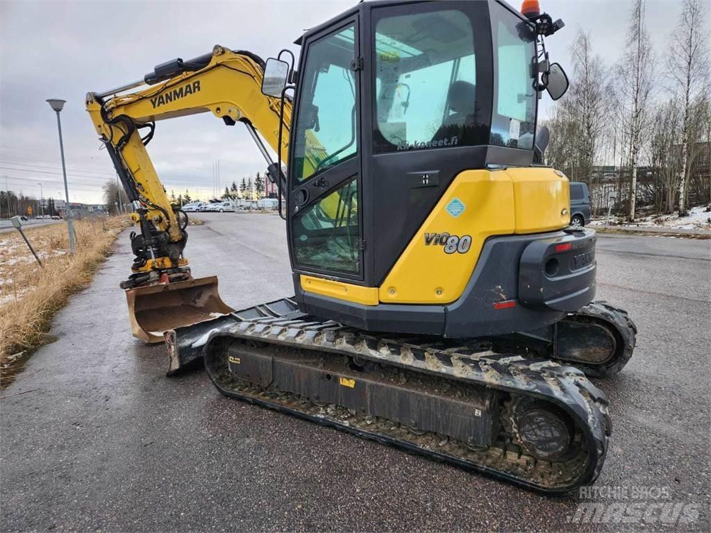 Yanmar VIO 80-1A Середні екскаватори 7т. - 12т.